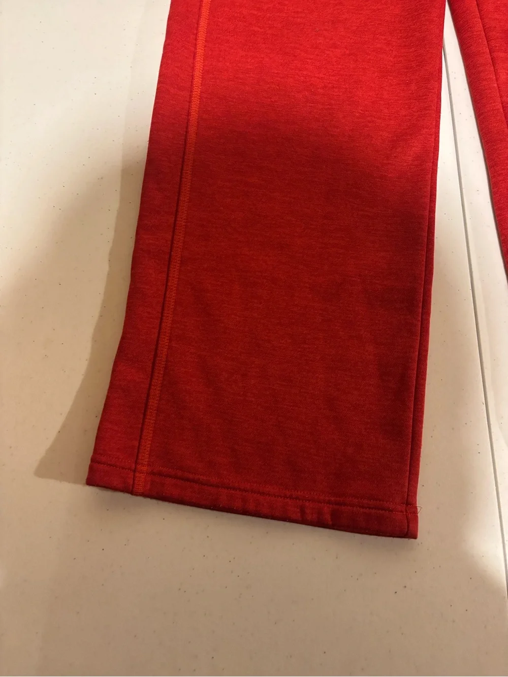 Adidas Climawarm Men’s Size M Red Athletic Jogger Sweatpants 29” Inseam